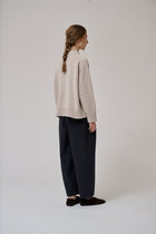 Flora barrel pant, Dark Brown