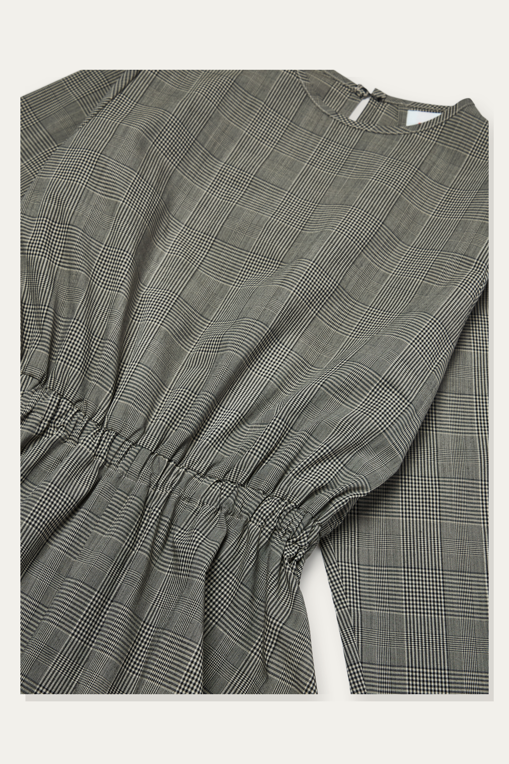 Freja Dress, Black Check