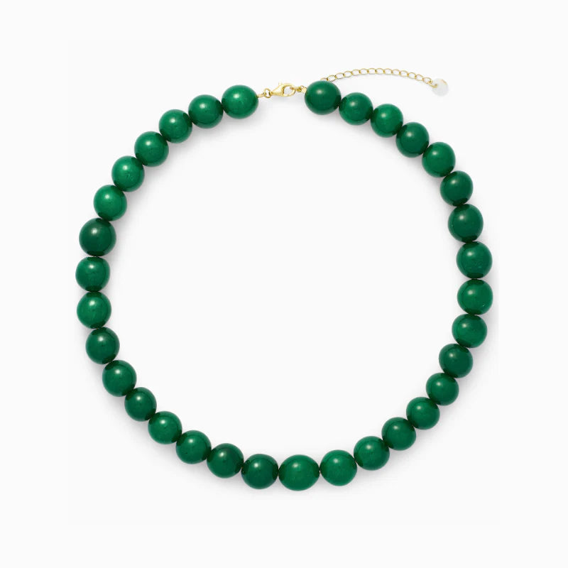 Faro Grøn Jade halskæde