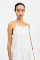 Fiore Strap Dress, Black
