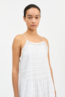 Fiore Strap Dress, Black