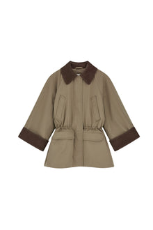 Gaby Jacket, Taupe brown