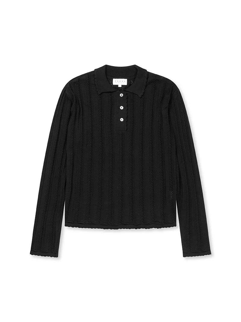 Georg LS Polo, Black