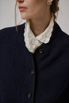 Hill ls wool jacket, Dark Brown
