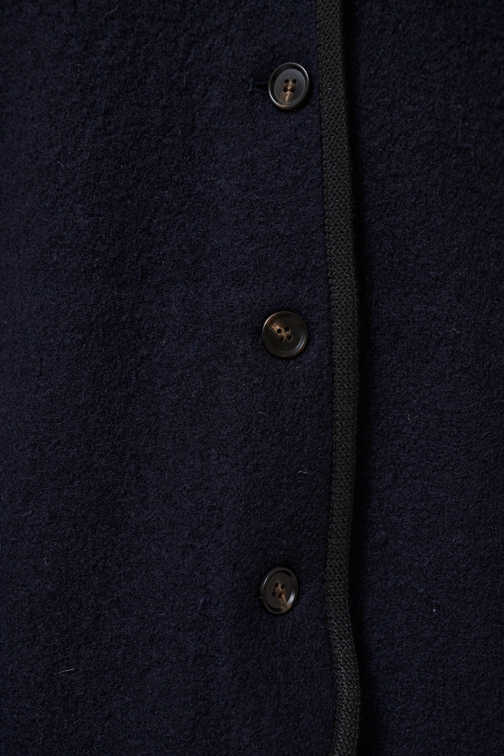 Hill ls wool jacket, Dark Navy