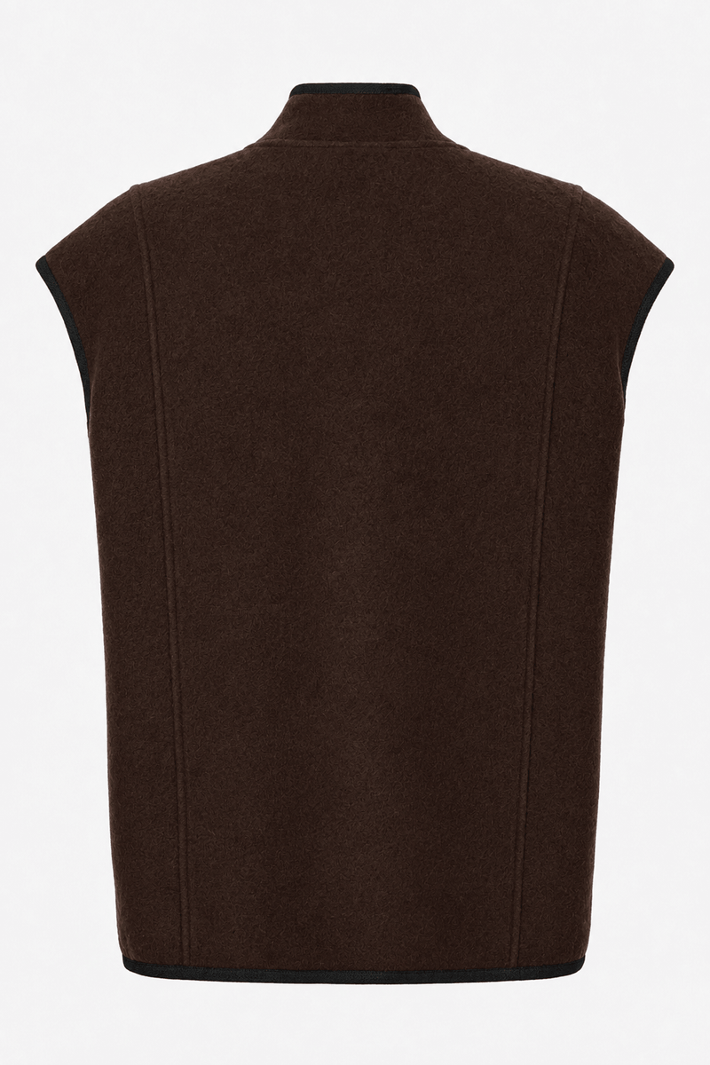 Hill waistcoat, Dark Brown