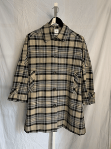 Summer Long Jacket, Big Check