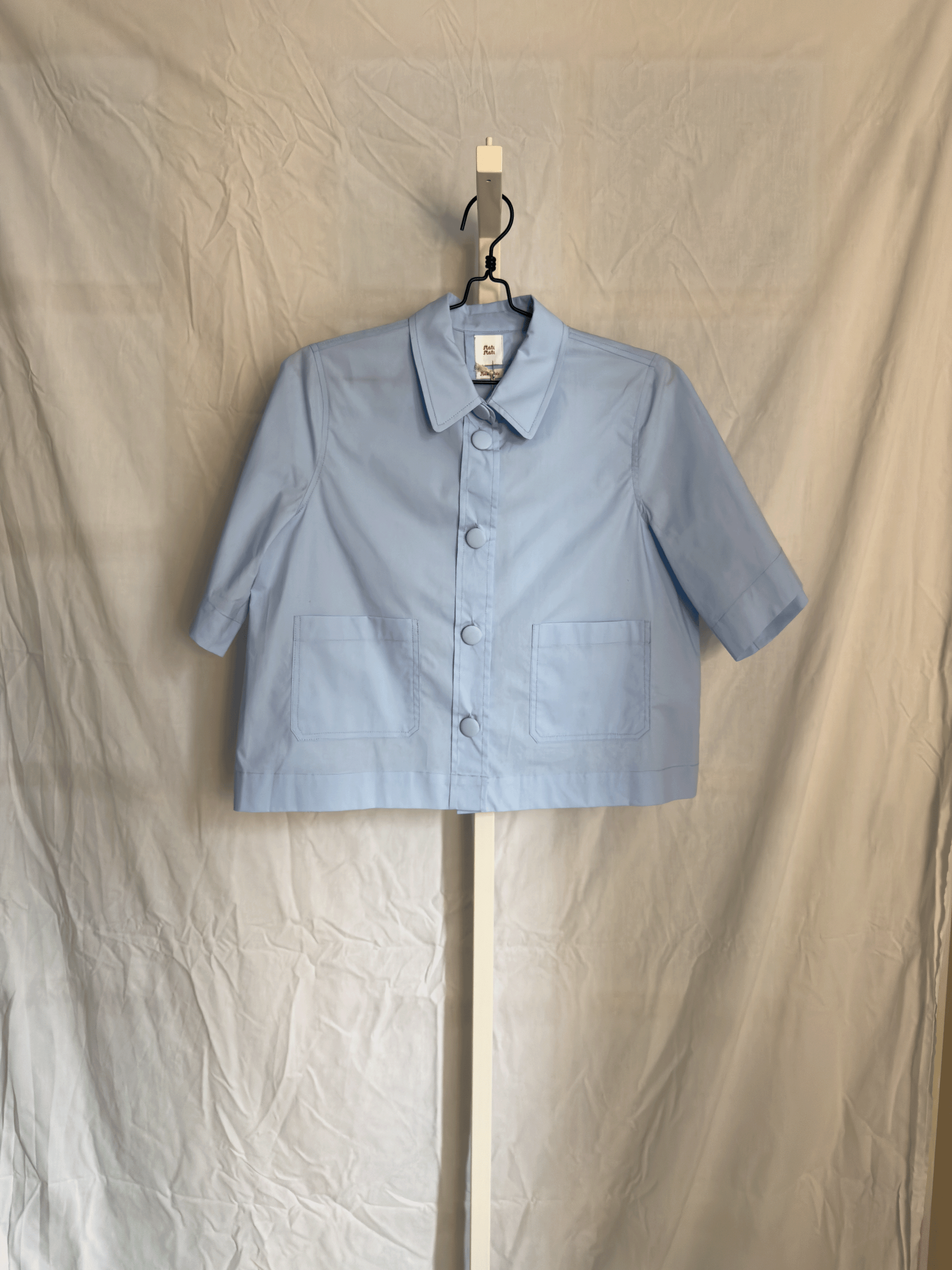 Amanda SS Shirt, Light Blue