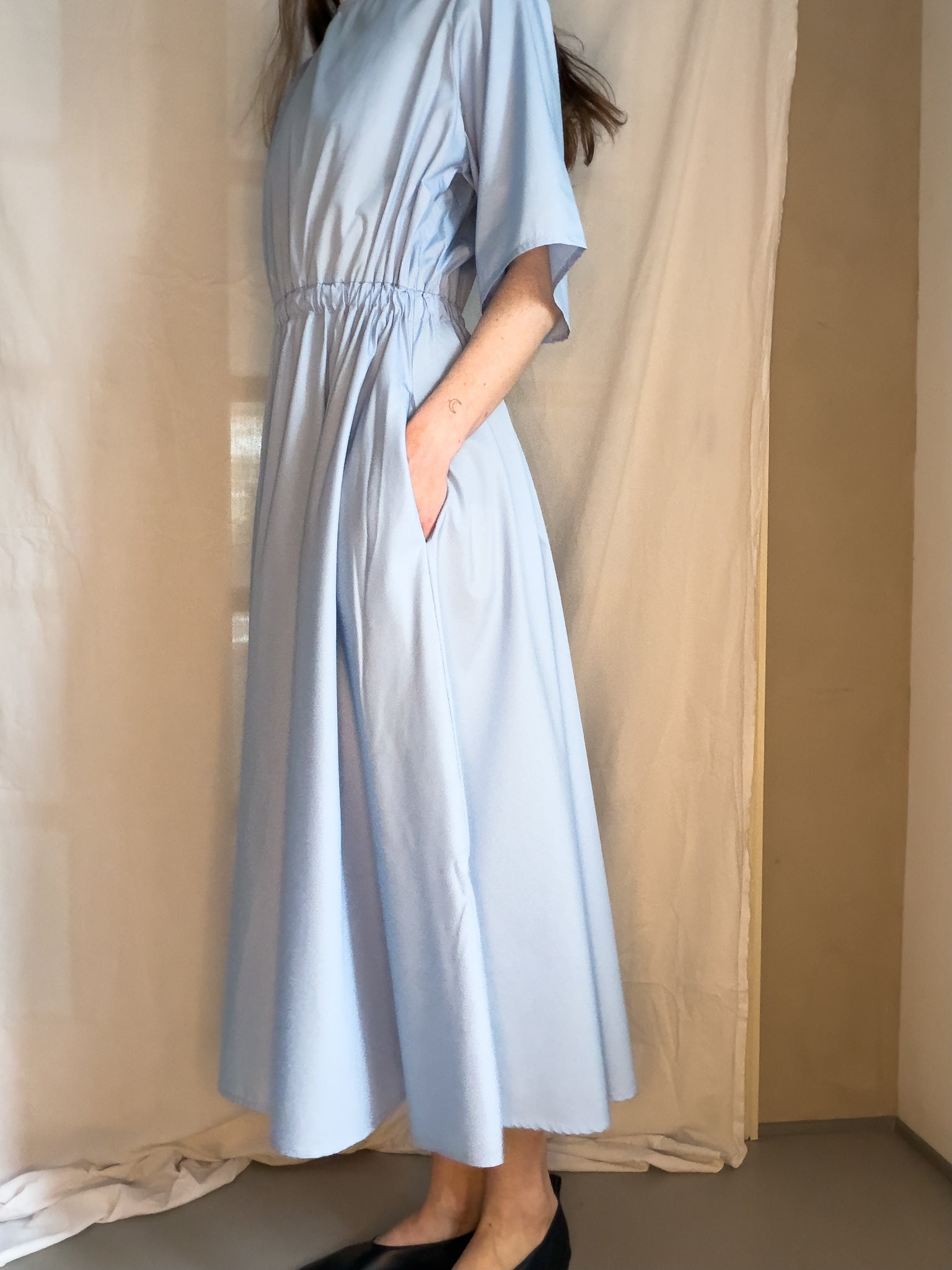 Freja Dress, Light Blue