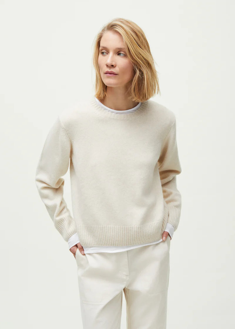 Inga Sweater, Pure Ecru