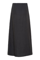 Jose long skirt, Black Washed