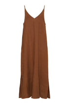 Jose SL Long Dress, Cambridge Brown