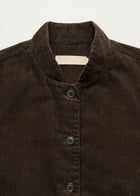 Jacy Jacket Corduroy Smokey Brown detalje