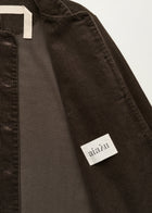 Jacy Jacket Corduroy Smokey Brown detalje