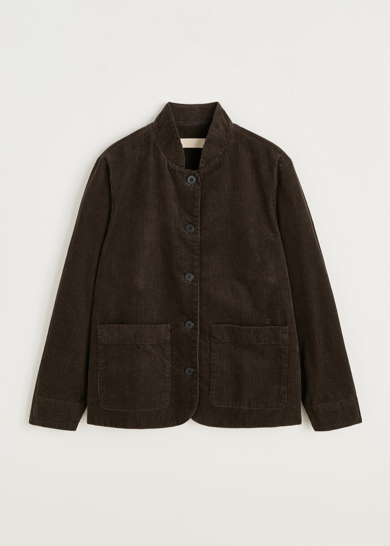 Jacy Jacket Corduroy Smokey Brown