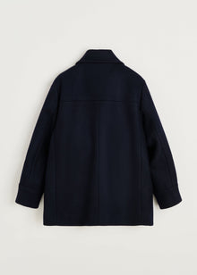 Jamie Jacket Loden i Navy – detalje