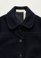 Jamie Jacket Loden i Navy – krave og knapper