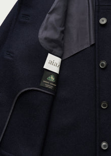 Jamie Jacket Loden i Navy – lomme