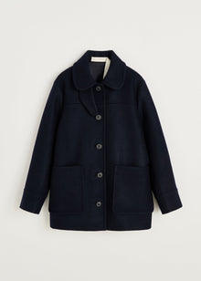 Jamie Jacket Loden i Navy – produktbillede