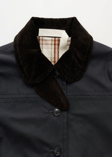 Jamie Jacket Ripstop Oilskin, Antracite