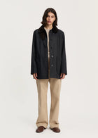 Jamie Jacket Ripstop Oilskin, Antracite