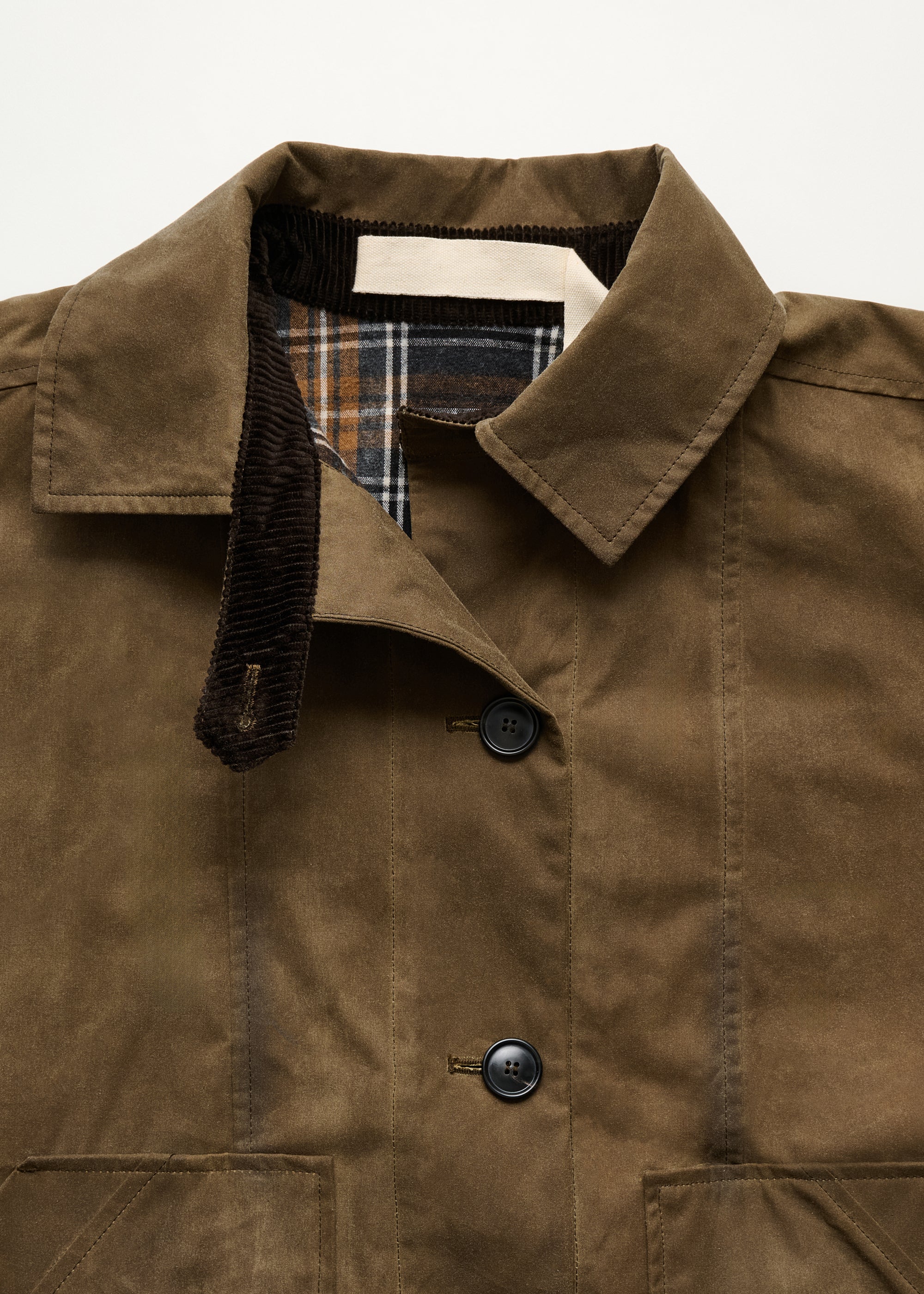 Jay Coat Oilskin, Bark