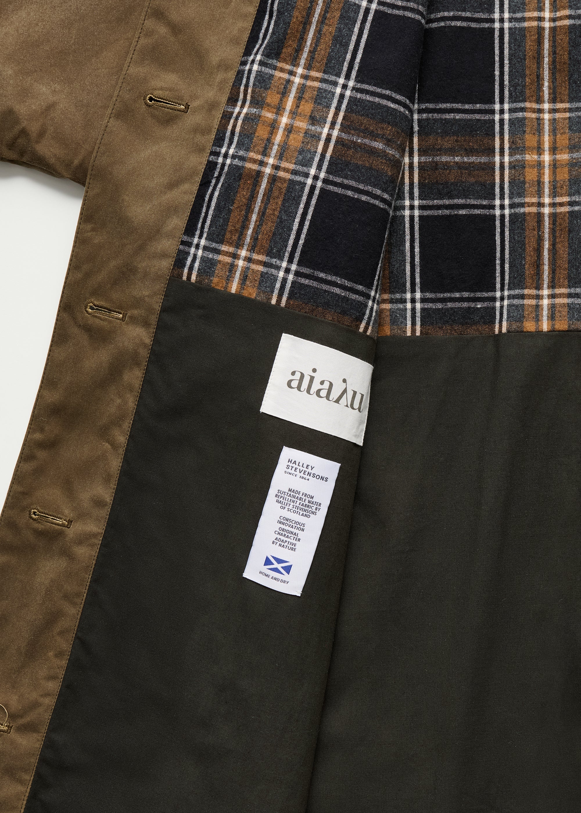 Jay Coat Oilskin, Bark