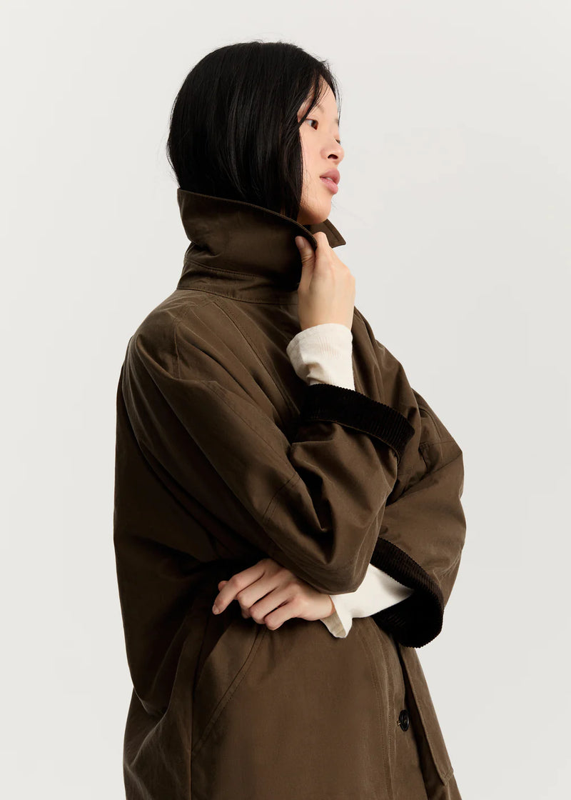 Jay Coat Oilskin, Bark