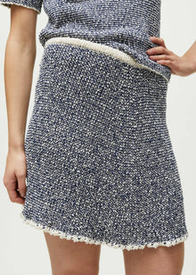 Jin Knitted Skirt, Mix Nature