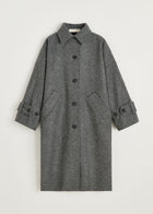 Jo Coat Loden i Pure Grey – produktbillede