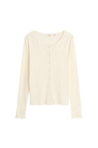 June Cardigan, Ecru