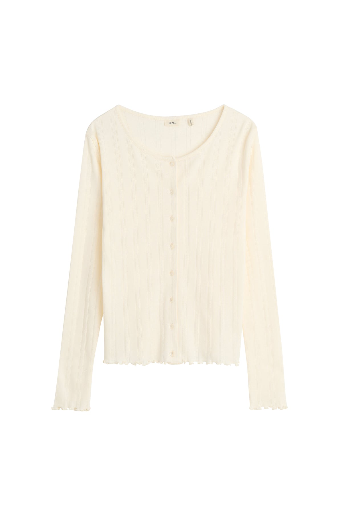June Cardigan, Ecru