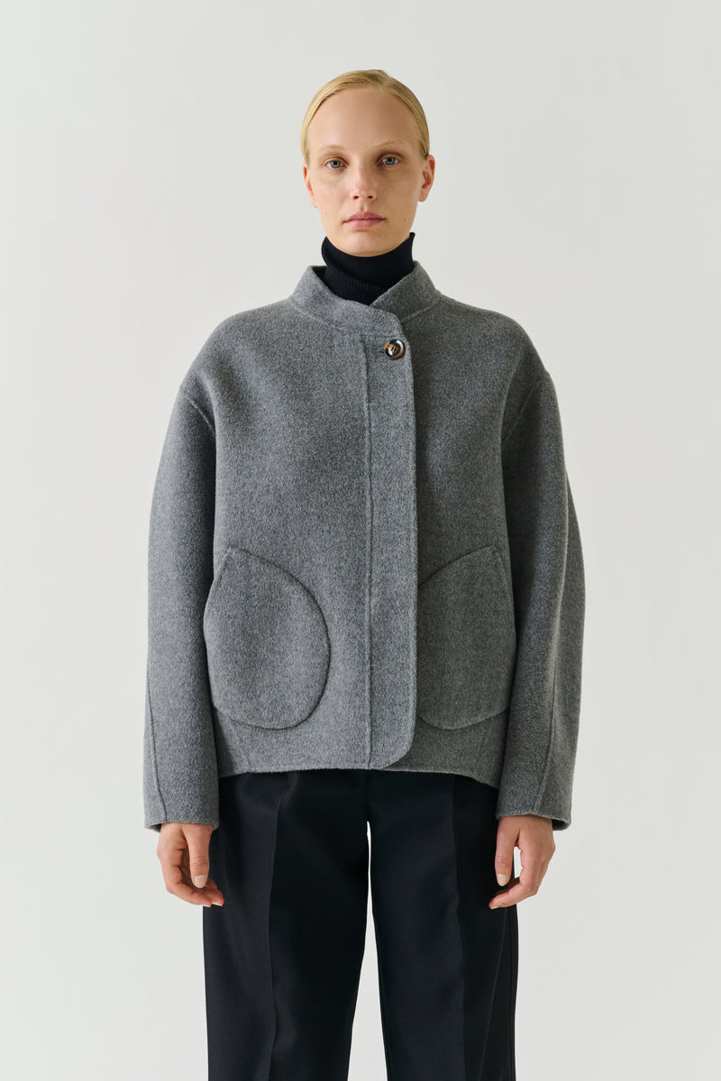 Windsor Jacket, Grey Chine