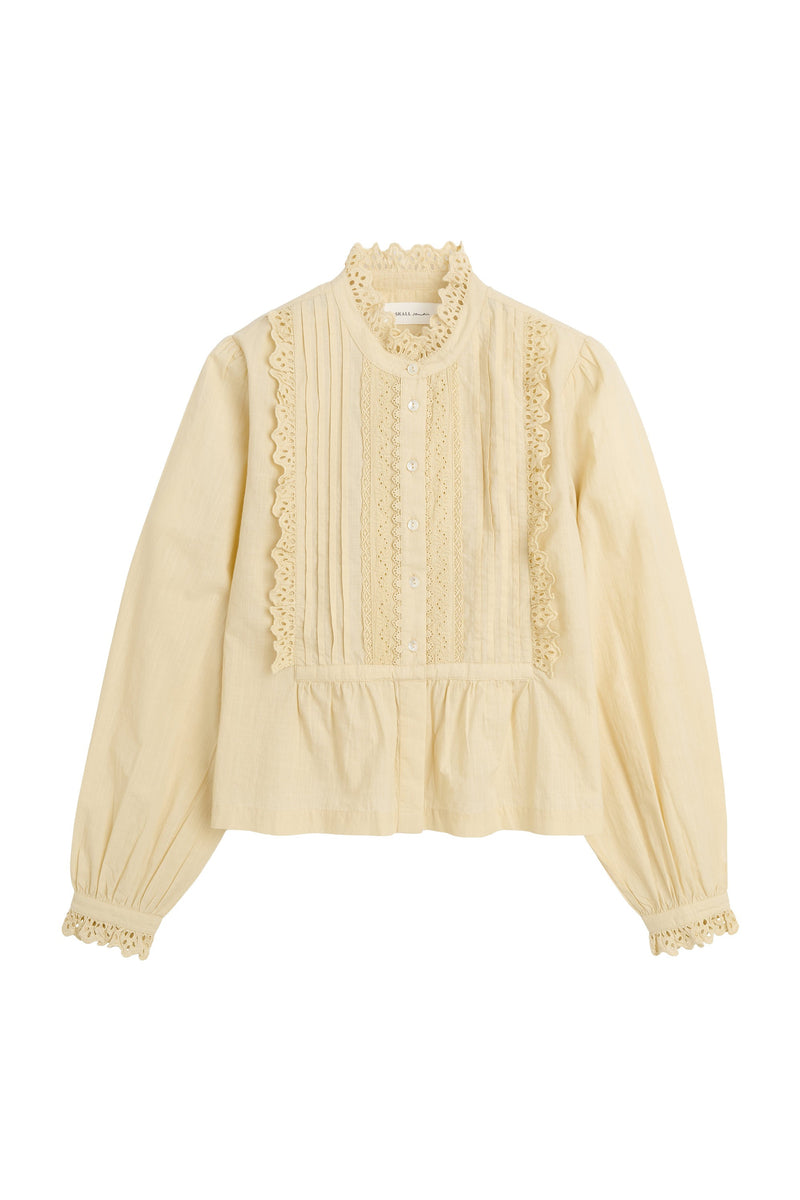 Lesley shirt, Soft Cream
