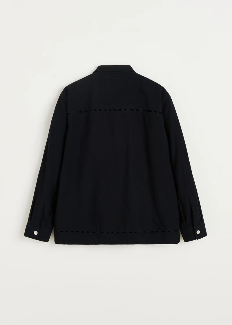 Lucie shirt waffle, Navy