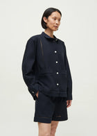 Lucie shirt waffle, Navy