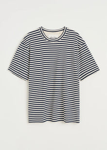 Lui Circular Striped Tee, Mix Night