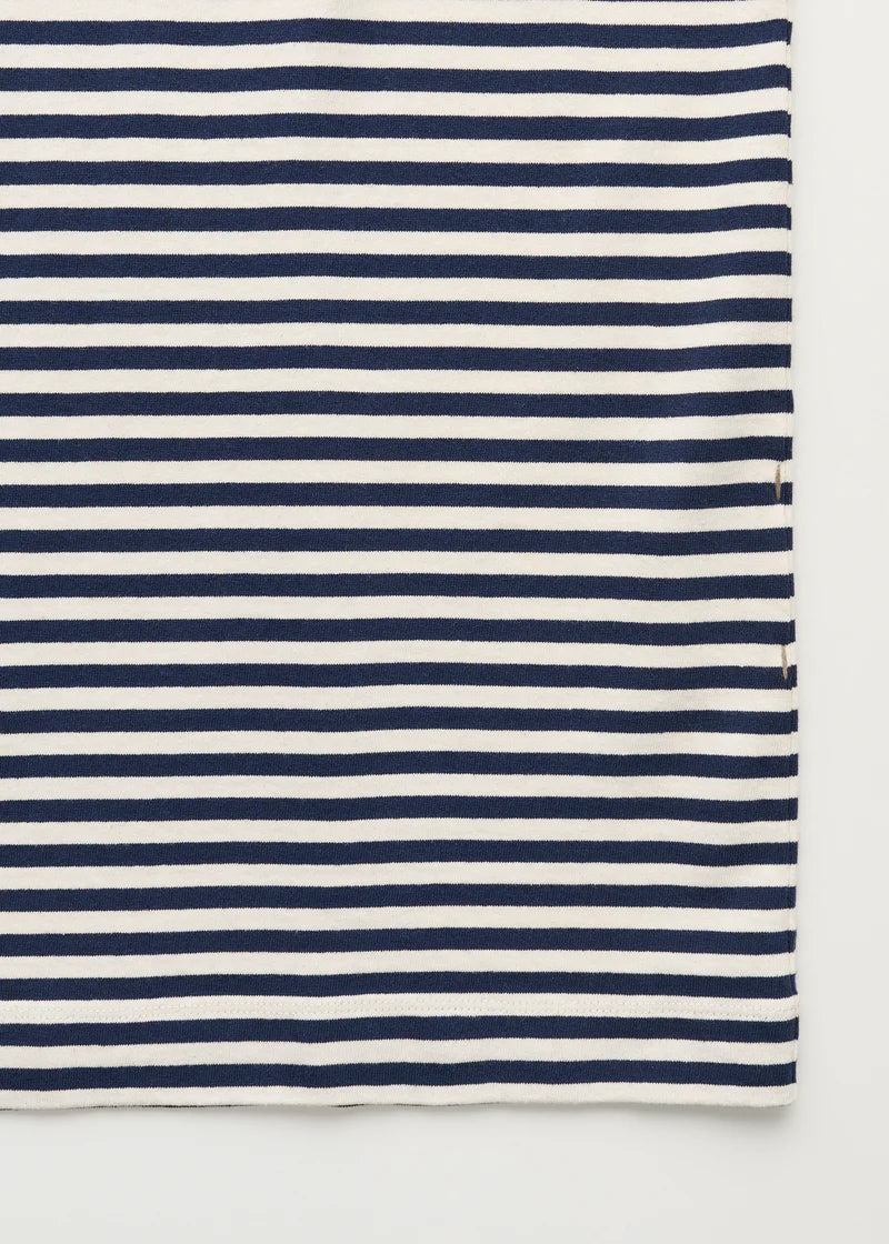 Lui Circular Striped Tee, Mix Night