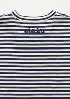 Lui Circular Striped Tee, Mix Night