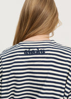 Lui Circular Striped Tee, Mix Night