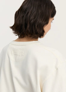 Lui Circular Tee, Pure Ecru