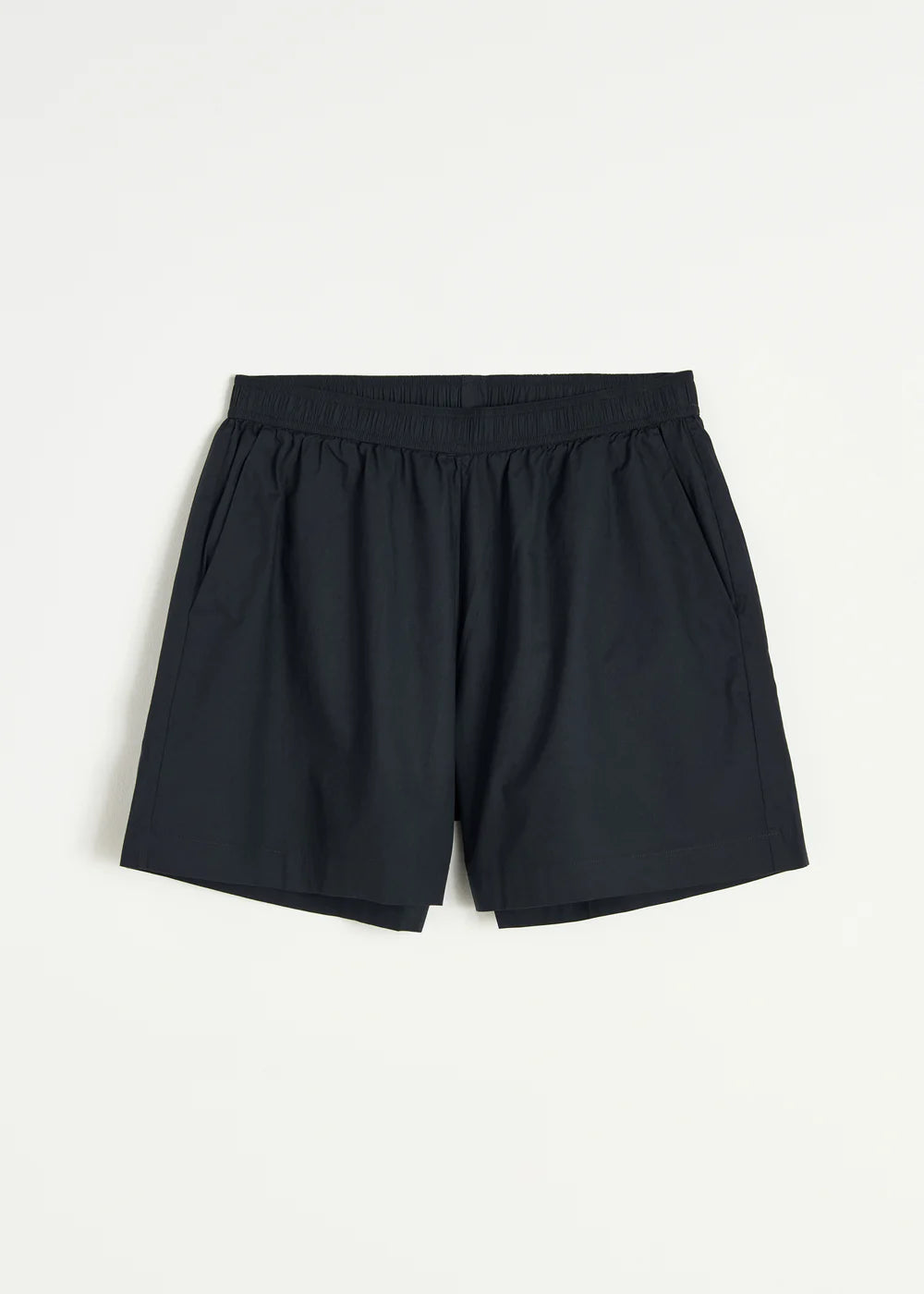 Lulu Poplin, Black Navy