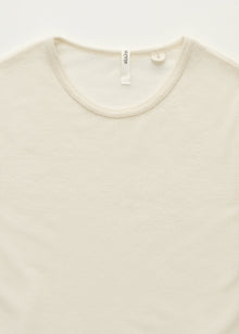 Lumae Tee Pure Ecru detalje