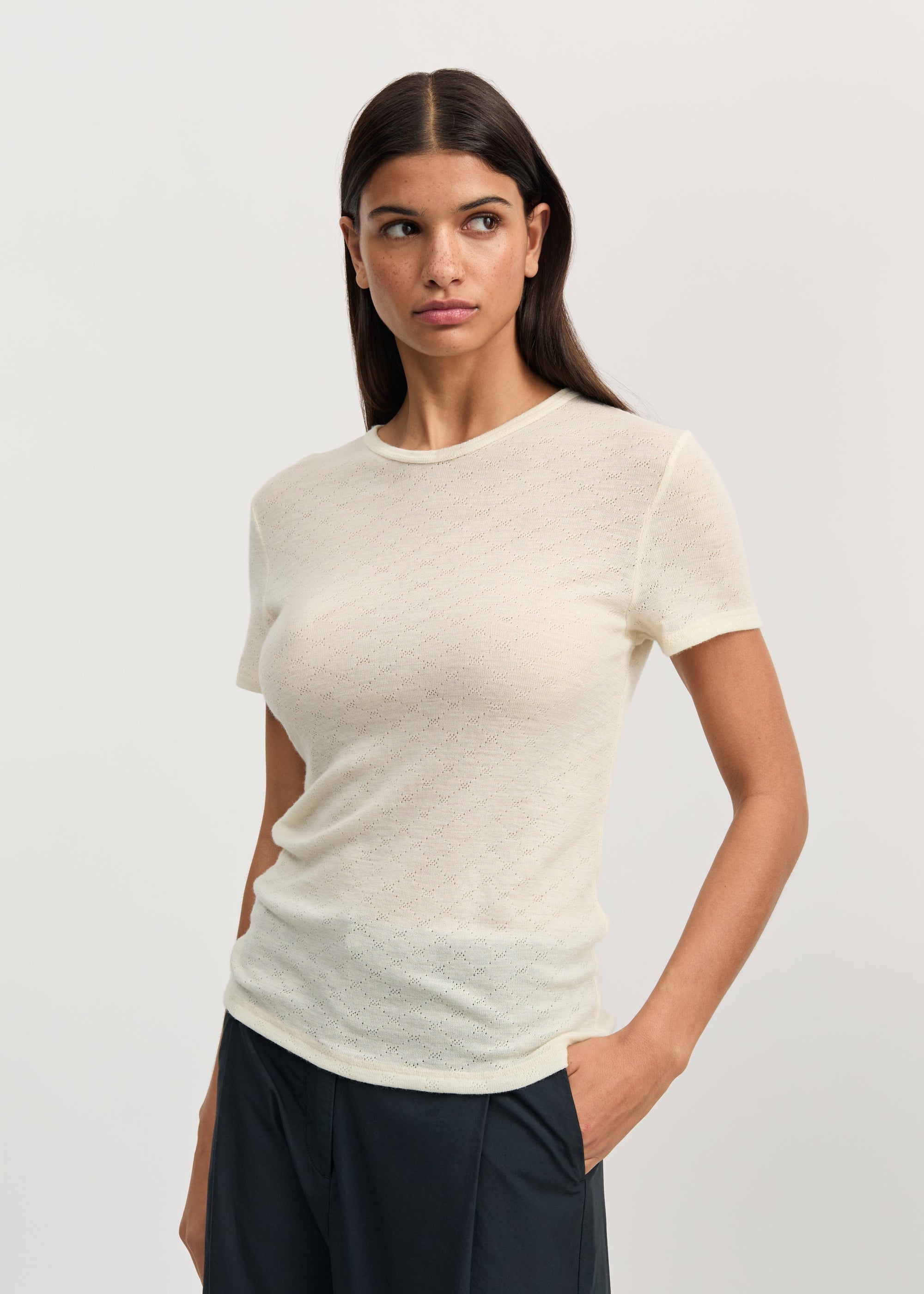 Lumae Tee Pure Ecru