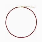 Luna Red Jade Halskæde