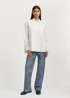 Lynette Shirt Champetra 3203, Mix French Blue