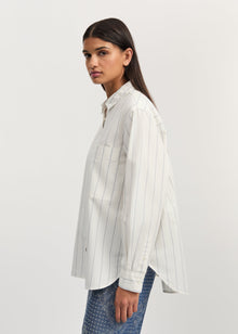 Lynette Shirt Champetra 3203, Mix French Blue