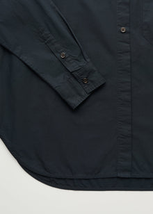 Lynette Shirt Dark Horn Black Navy detalje