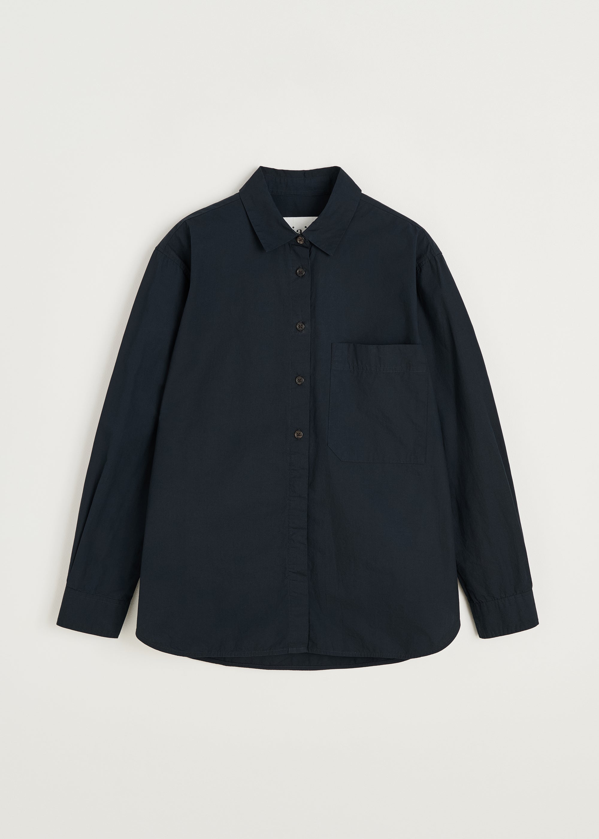 Lynette Shirt Dark Horn Black Navy