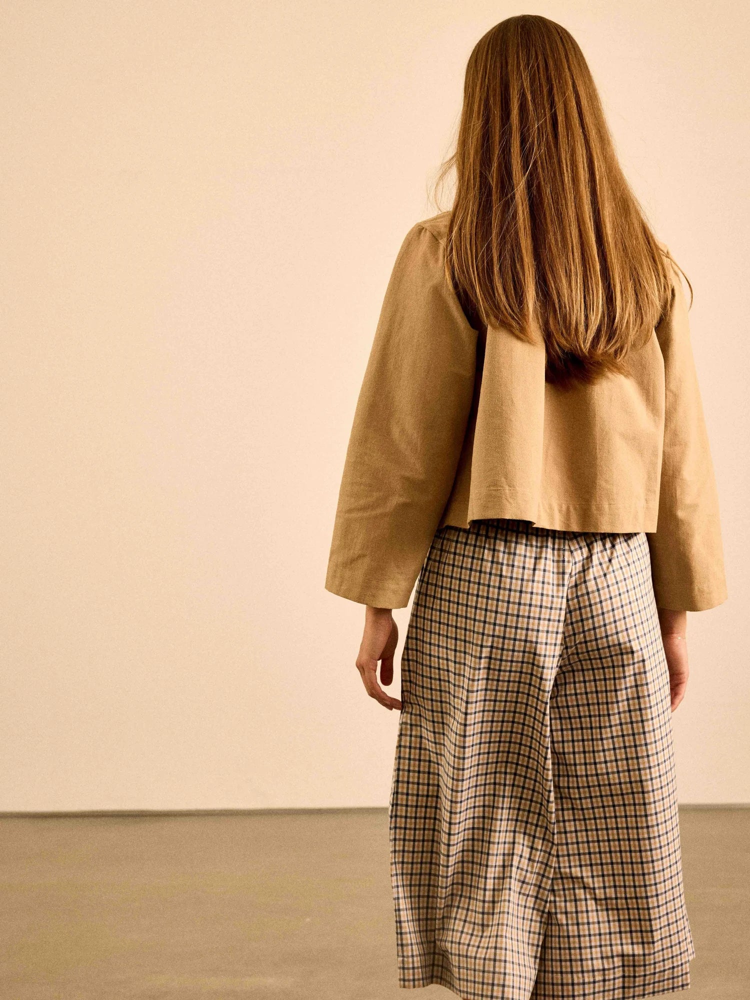 Summer Short LS Jacket, Beige